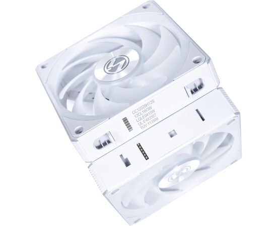 Кулер для корпуса Lian Li Uni Fan CL WIRELESS 120-1, White (G99.12CL1W1W.00), изображение 7 Кулер для корпуса Lian Li Uni Fan CL WIRELESS 120-1, White (G99.12CL1W1W.00), изображение 7