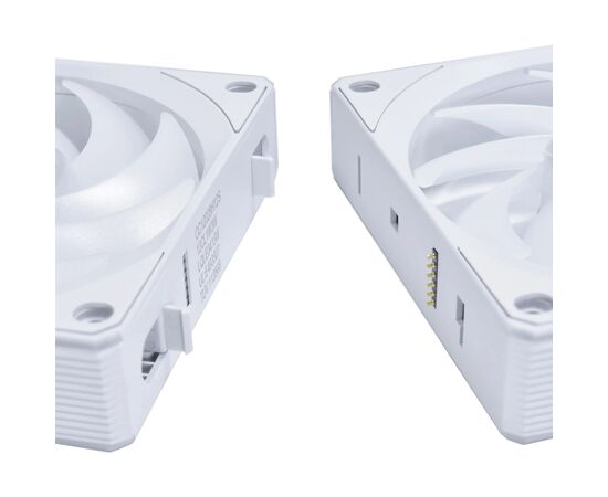 Кулер для корпуса Lian Li Uni Fan CL WIRELESS 120-1, White (G99.12CL1W1W.00), изображение 8 Кулер для корпуса Lian Li Uni Fan CL WIRELESS 120-1, White (G99.12CL1W1W.00), изображение 8