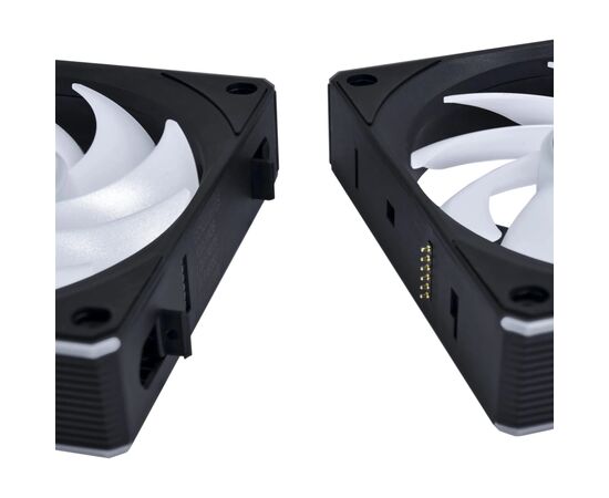 Кулер для корпуса Lian Li Uni Fan CL WIRELESS 120-3, Black (G99.12CL1W3B.00), изображение 10 Кулер для корпуса Lian Li Uni Fan CL WIRELESS 120-3, Black (G99.12CL1W3B.00), изображение 10