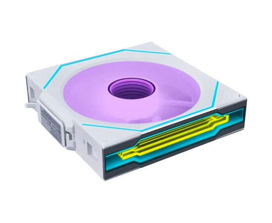 Кулер для корпуса Lian Li Uni Fan SL-INF WIRELESS 120-1, White (G99.12SLIN1W1W.00), изображение 2 Кулер для корпуса Lian Li Uni Fan SL-INF WIRELESS 120-1, White (G99.12SLIN1W1W.00), изображение 2