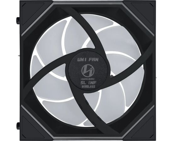 Кулер для корпуса Lian Li Uni Fan SL-INF WIRELESS 120-3, Black (G99.12SLIN1W3B.00), изображение 6 Кулер для корпуса Lian Li Uni Fan SL-INF WIRELESS 120-3, Black (G99.12SLIN1W3B.00), изображение 6