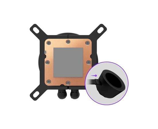 Система жидкостного охлаждения NZXT Kraken Plus V2 280mm AIO (RL-KN280-B2), изображение 5 Система жидкостного охлаждения NZXT Kraken Plus V2 280mm AIO (RL-KN280-B2), изображение 5