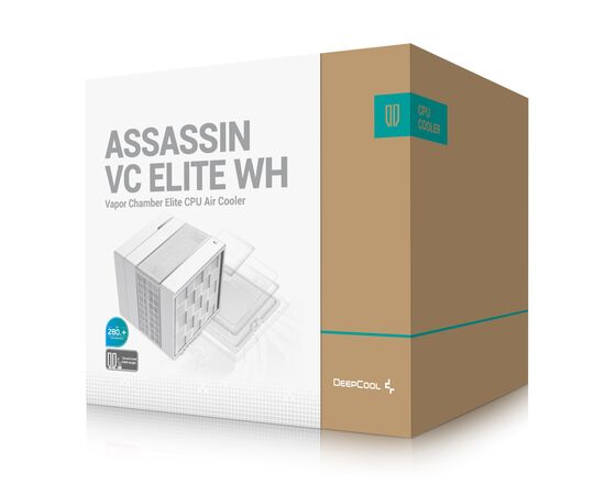 Кулер до процесора Deepcool Assassin VC Elite WH (R-ASN4-WHNVNN-GJD), зображення 10 Кулер до процесора Deepcool Assassin VC Elite WH (R-ASN4-WHNVNN-GJD), зображення 10