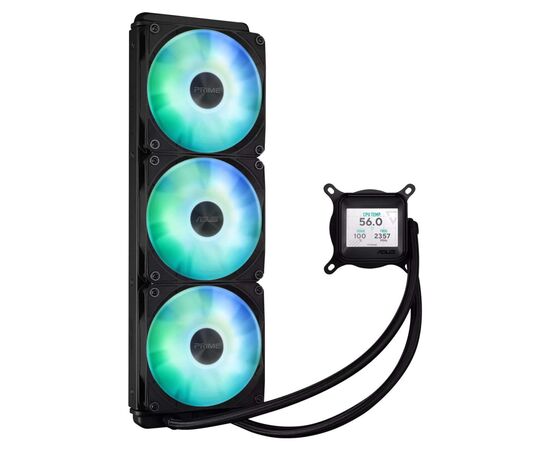 Система рідинного охолодження ASUS Prime LC 360 ARGB LCD (90RC00Z1-B0EAY0), зображення 4 Система рідинного охолодження ASUS Prime LC 360 ARGB LCD (90RC00Z1-B0EAY0), зображення 4