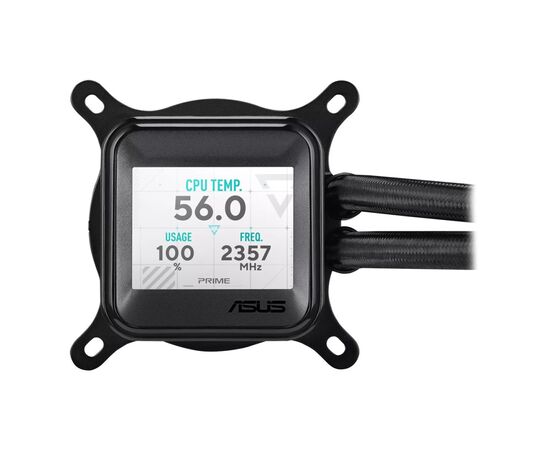 Система рідинного охолодження ASUS Prime LC 360 ARGB LCD (90RC00Z1-B0EAY0), зображення 6 Система рідинного охолодження ASUS Prime LC 360 ARGB LCD (90RC00Z1-B0EAY0), зображення 6