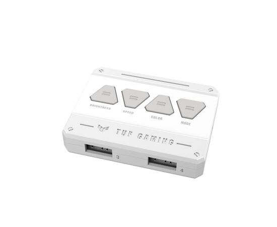 Кулер для корпуса ASUS TUF Gaming TF120 ARGB 3IN1 White (90DA0033-B09030), изображение 8 Кулер для корпуса ASUS TUF Gaming TF120 ARGB 3IN1 White (90DA0033-B09030), изображение 8