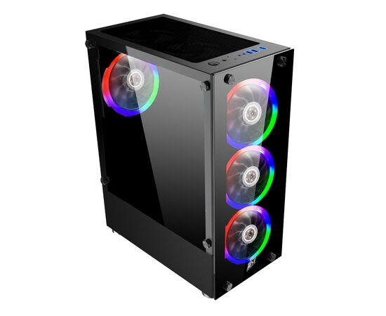 Корпус для ПК 1stPlayer V2-A-BK-4F1, изображение 2