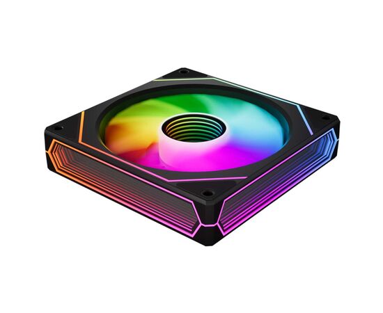 Кулер для корпуса Zezzio PRISM 6 Pro ARGB Black Reverse, изображение 4 Кулер для корпуса Zezzio PRISM 6 Pro ARGB Black Reverse, изображение 4