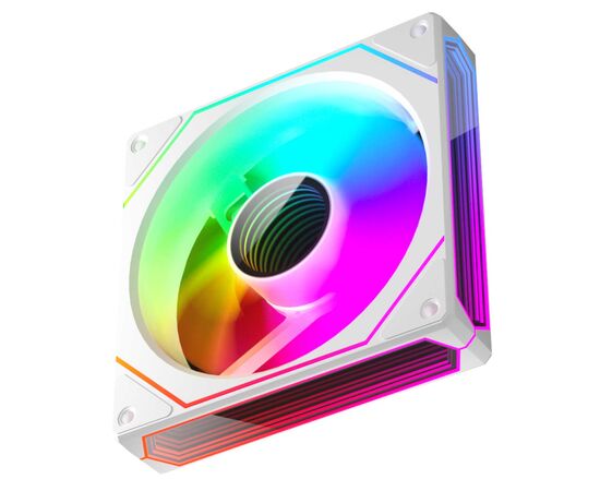 Кулер для корпуса Zezzio PRISM 6 Pro White Reverse, изображение 3 Кулер для корпуса Zezzio PRISM 6 Pro White Reverse, изображение 3