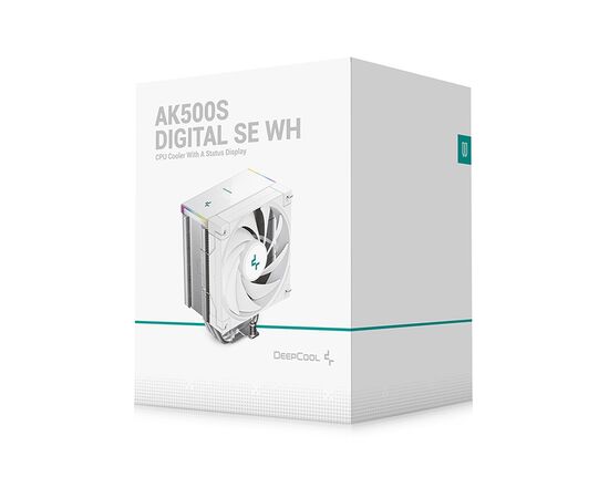 Кулер для корпуса Deepcool AK500S DIGITAL SE WH, изображение 8 Кулер для корпуса Deepcool AK500S DIGITAL SE WH, изображение 8