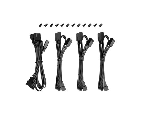Кулер для корпуса Deepcool Набір вентиляторів реверсних Deepcool FL12R 3IN1 ARGB для корпус (FL12R 3IN1), изображение 6 Кулер для корпуса Deepcool Набір вентиляторів реверсних Deepcool FL12R 3IN1 ARGB для корпус (FL12R 3IN1), изображение 6