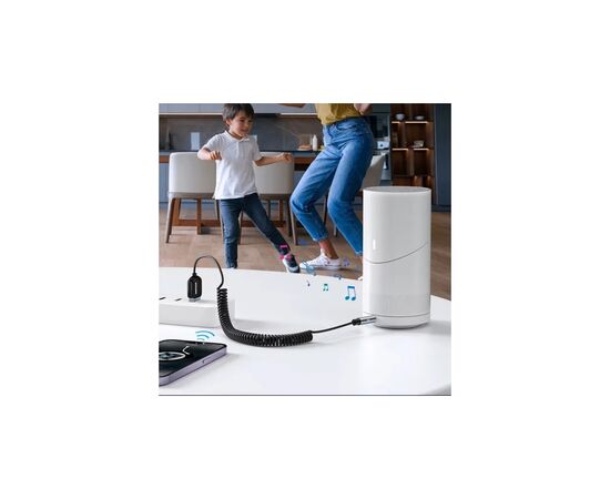 FM модулятор Essager Lingfeng Bluetooth 5.0 Aux Adapter Car Wireless Receiver USB (EBT-LF01-P), зображення 6 FM модулятор Essager Lingfeng Bluetooth 5.0 Aux Adapter Car Wireless Receiver USB (EBT-LF01-P), зображення 6