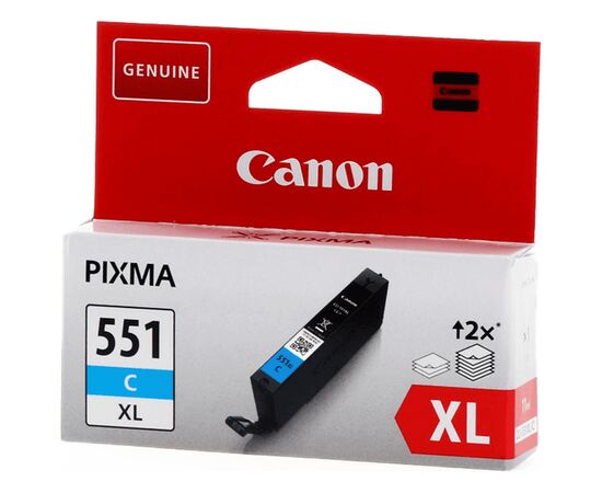 Картридж Canon CLI-551XL Cyan 11 ml (6444B001)