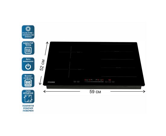 Варочна поверхня PRIME Technics PIH 724 B Варочна поверхня PRIME Technics PIH 724 B
