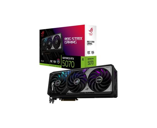Відеокарта ASUS GeForce RTX5070 12Gb ROG STRIX GAMING OC (ROG-STRIX-RTX5070-O12G-GAMING), зображення 11 Відеокарта ASUS GeForce RTX5070 12Gb ROG STRIX GAMING OC (ROG-STRIX-RTX5070-O12G-GAMING), зображення 11