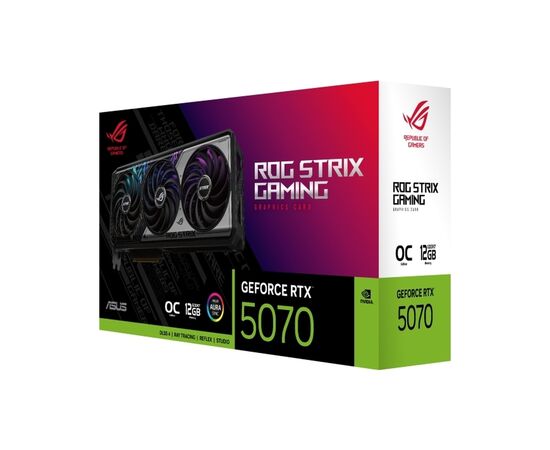 Відеокарта ASUS GeForce RTX5070 12Gb ROG STRIX GAMING OC (ROG-STRIX-RTX5070-O12G-GAMING), зображення 12 Відеокарта ASUS GeForce RTX5070 12Gb ROG STRIX GAMING OC (ROG-STRIX-RTX5070-O12G-GAMING), зображення 12