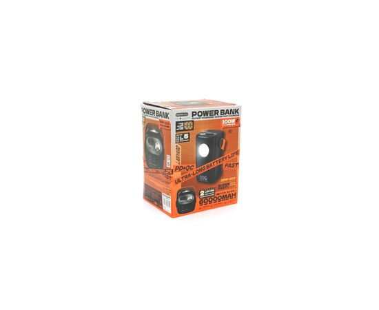 Батарея універсальна Remax 60000mAh, PD/100W, QC/22.5W, Blue (RPP-100), зображення 2 Батарея універсальна Remax 60000mAh, PD/100W, QC/22.5W, Blue (RPP-100), зображення 2