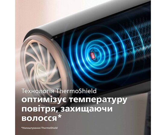 Фен Philips BHD504/00, зображення 3 Фен Philips BHD504/00, зображення 3