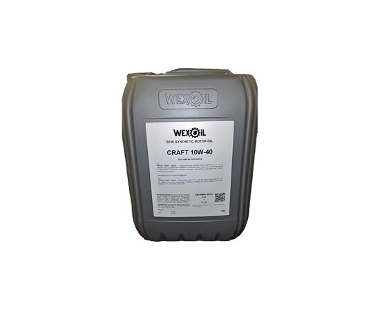 Моторное масло WEXOIL Craft 10w40 20л (WEXOIL_62563)