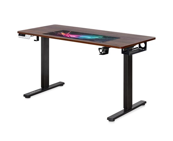 Компьютерный стол Mealux PowerDesk Duo Walnut (EVO-242 Duo Walnut /B) Компьютерный стол Mealux PowerDesk Duo Walnut (EVO-242 Duo Walnut /B)