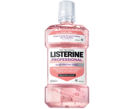 Ополаскиватель для полости рта Listerine Professional Защита десен+ 500 мл (3574661860503), изображение 5 Ополаскиватель для полости рта Listerine Professional Защита десен+ 500 мл (3574661860503), изображение 5