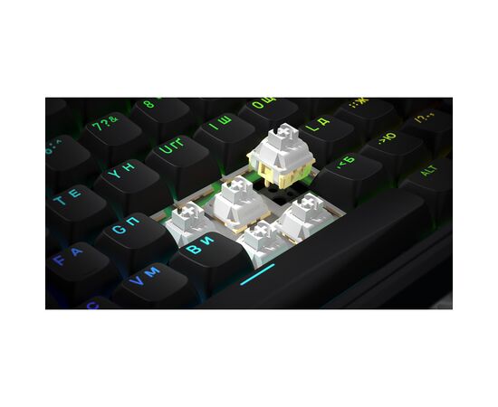 Клавіатура Hator Skyfall 80 Wireless Black/White (HTK3180UA), зображення 12 Клавіатура Hator Skyfall 80 Wireless Black/White (HTK3180UA), зображення 12