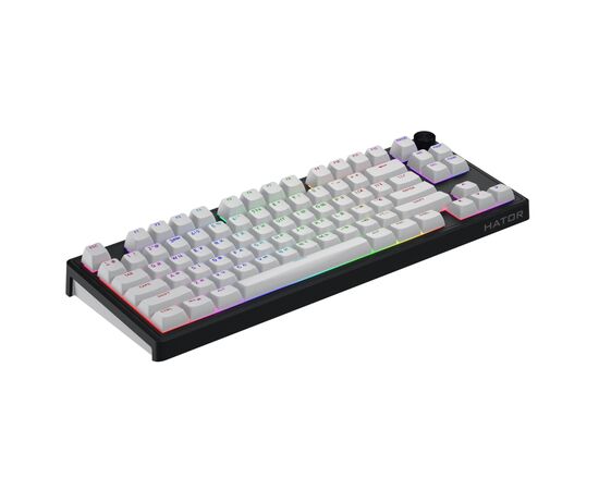 Клавіатура Hator Skyfall 80 Wireless Black/White (HTK3180UA), зображення 3 Клавіатура Hator Skyfall 80 Wireless Black/White (HTK3180UA), зображення 3