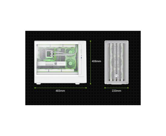 Корпус Gamemax Claw 360 WH, зображення 8 Корпус Gamemax Claw 360 WH, зображення 8