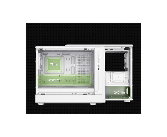 Корпус Gamemax Claw 360 WH, зображення 9 Корпус Gamemax Claw 360 WH, зображення 9