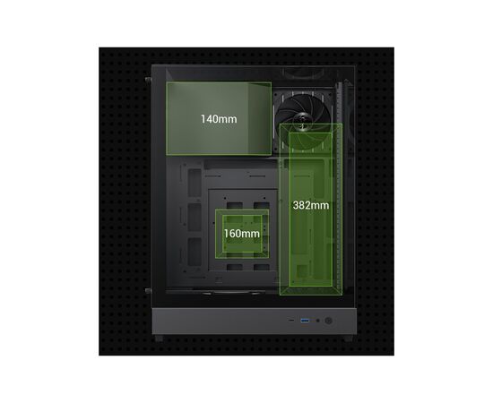 Корпус Gamemax T20 BK, зображення 7 Корпус Gamemax T20 BK, зображення 7