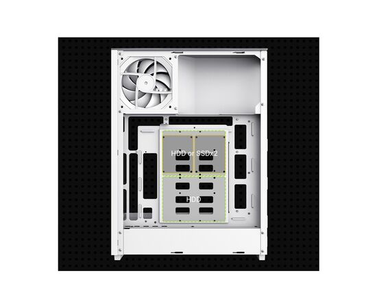 Корпус Gamemax T20 WH, зображення 10 Корпус Gamemax T20 WH, зображення 10