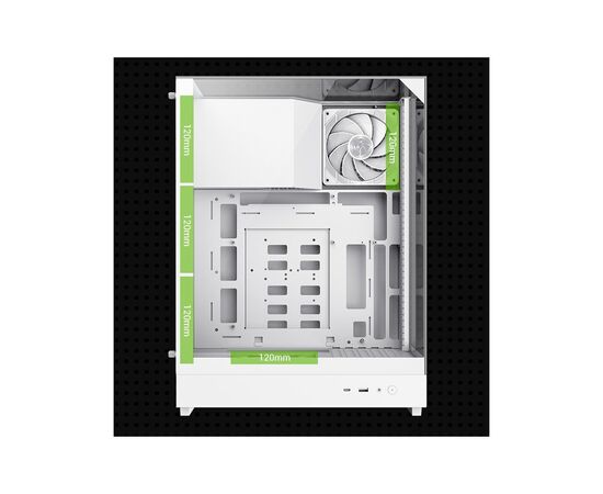 Корпус Gamemax T20 WH, зображення 9 Корпус Gamemax T20 WH, зображення 9