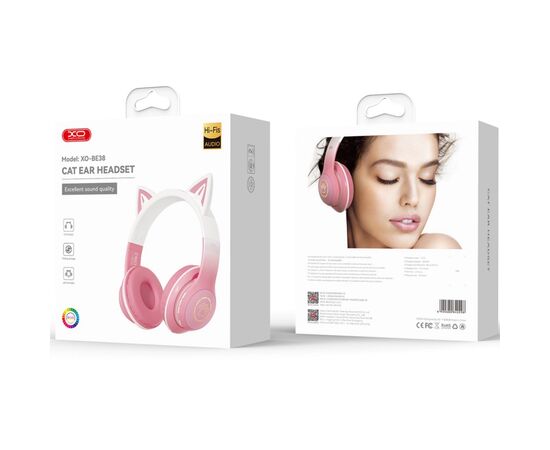 Наушники XO BE38 Pink (BE38.pink), изображение 4