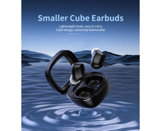 Наушники Choetech TWS Small Cube Black (BH-T23-BK), изображение 7 Наушники Choetech TWS Small Cube Black (BH-T23-BK), изображение 7
