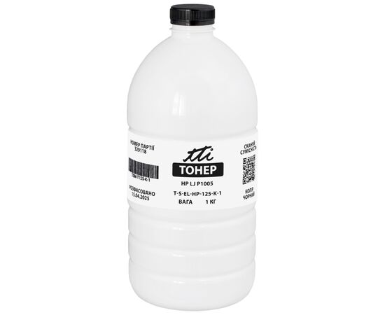 Тонер HP LJ P1005, 1 кг TTI (TSM-T125-K-1)