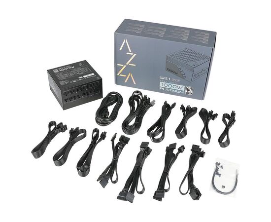 Блок питания Azza 1000W PSAZ-1000P(ATX3.1) (PSAZ-1000P(ATX3.1)), изображение 4