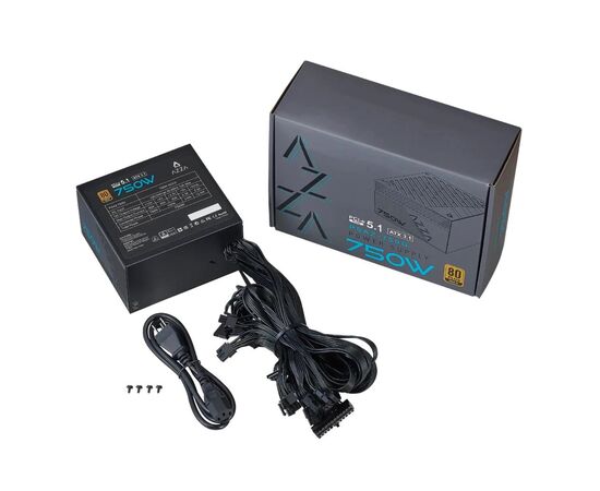 Блок питания Azza 750W PSAZ-750G(ATX 3.1) (PSAZ-750G(ATX 3.1)), изображение 3