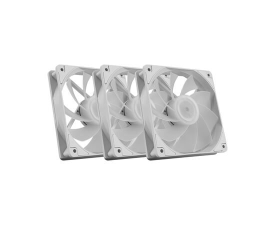 Кулер для корпуса MSI MAG F120 ARGB WHITE-3RW, изображение 2 Кулер для корпуса MSI MAG F120 ARGB WHITE-3RW, изображение 2