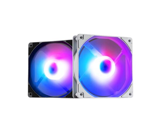 Кулер для корпуса MSI MAG F120 ARGB WHITE-3RW, изображение 4 Кулер для корпуса MSI MAG F120 ARGB WHITE-3RW, изображение 4