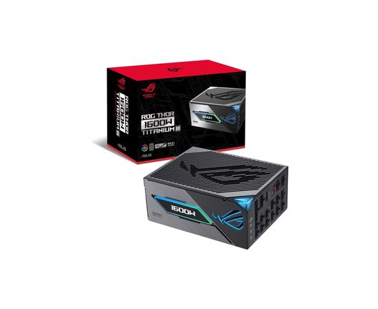 Блок питания ASUS 1600W ROG THOR 80+ Titanium (90YE00V1-B0NA00), изображение 11 Блок питания ASUS 1600W ROG THOR 80+ Titanium (90YE00V1-B0NA00), изображение 11