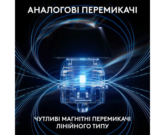Клавіатура Logitech G PRO X TKL Rapid Linear USB UA Black (920-013233), зображення 6 Клавіатура Logitech G PRO X TKL Rapid Linear USB UA Black (920-013233), зображення 6