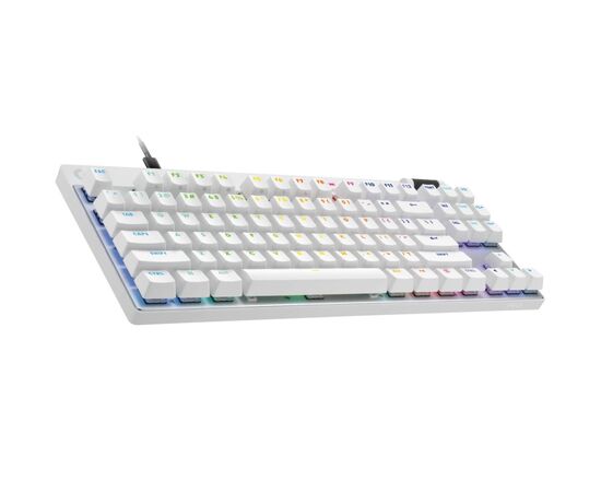 Клавіатура Logitech G PRO X TKL Rapid Linear USB UA White (920-013242), зображення 2 Клавіатура Logitech G PRO X TKL Rapid Linear USB UA White (920-013242), зображення 2