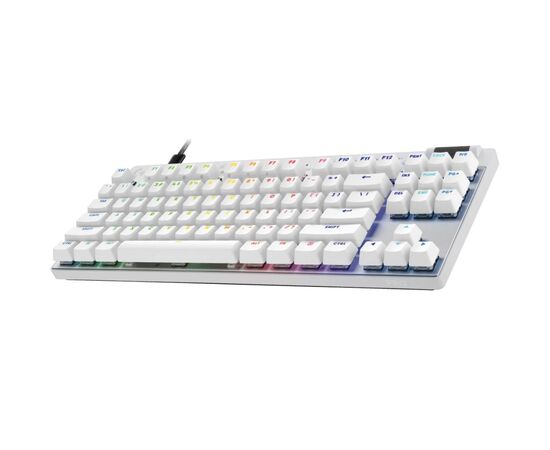 Клавіатура Logitech G PRO X TKL Rapid Linear USB UA White (920-013242), зображення 3 Клавіатура Logitech G PRO X TKL Rapid Linear USB UA White (920-013242), зображення 3