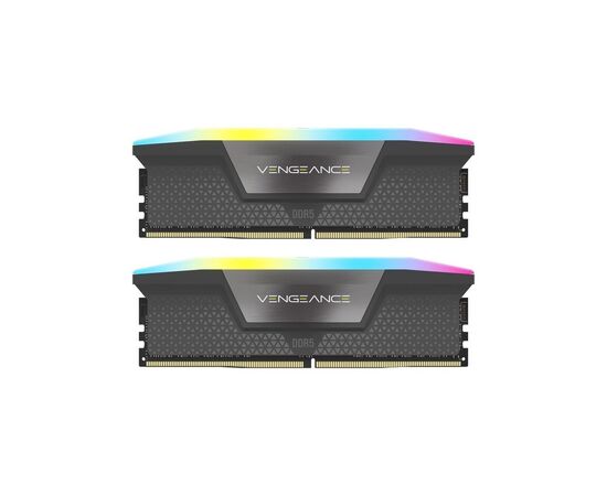 Модуль памяти для компьютера DDR5 32GB (2x16GB) 5600 MHz Vengeance RGB Corsair (CMH32GX5M2B5600Z36K), изображение 3 Модуль памяти для компьютера DDR5 32GB (2x16GB) 5600 MHz Vengeance RGB Corsair (CMH32GX5M2B5600Z36K), изображение 3