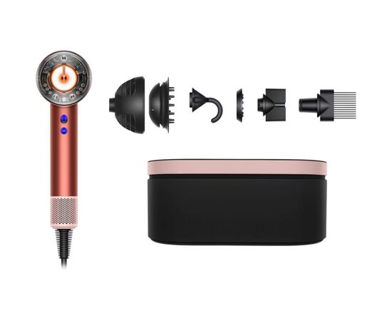 Фен Dyson Supersonic HD16 Nural Strawberry Bronze/Blush Pink (561725-01), зображення 2 Фен Dyson Supersonic HD16 Nural Strawberry Bronze/Blush Pink (561725-01), зображення 2