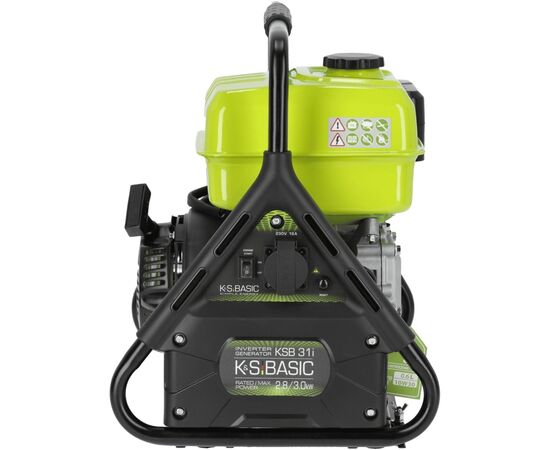 Генератор Konner&Sohnen KSB31I 230V, 3.0kW, ручний стартер (KSB31I), зображення 3 Генератор Konner&Sohnen KSB31I 230V, 3.0kW, ручний стартер (KSB31I), зображення 3