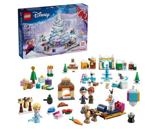 Конструктор LEGO Disney Princess Ледяное сердце Рождественский календарь 2025 (43273), изображение 6 Конструктор LEGO Disney Princess Ледяное сердце Рождественский календарь 2025 (43273), изображение 6