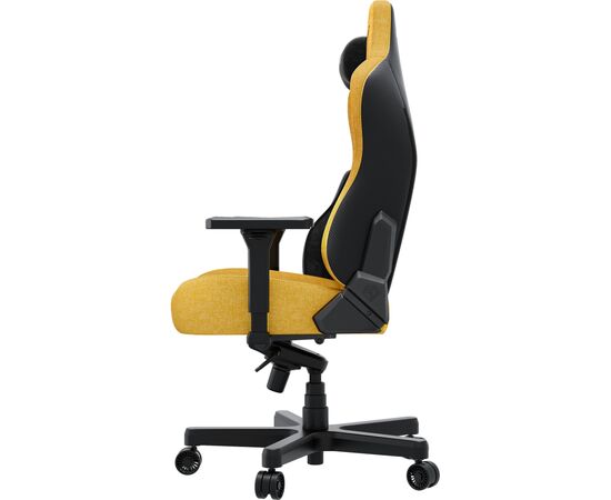 Кресло игровое Anda Seat Kaiser 3E Fabric XL Bright Yellow (AD23YC-XL-09-Y-CF-Y01), изображение 5 Кресло игровое Anda Seat Kaiser 3E Fabric XL Bright Yellow (AD23YC-XL-09-Y-CF-Y01), изображение 5