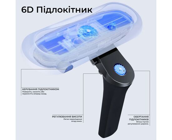 Кресло игровое Anda Seat Kaiser 4 V2 PVC Size XL Black (AD12YDDC-XLL-20-B-PV/C-03), изображение 10