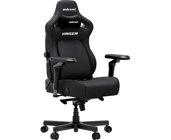 Кресло игровое Anda Seat Kaiser 4 V2 PVC Size XL Black (AD12YDDC-XLL-20-B-PV/C-03), изображение 2